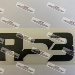 R53 Model Designation Grey Vinyl Sticker - JCW Adventures ©