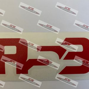 R53 Model Designation Red Vinyl Sticker - JCW Adventures ©
