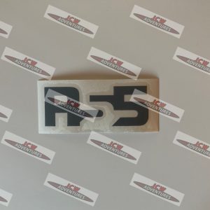 R55 Model Designation Grey Vinyl Sticker - JCW Adventures ©