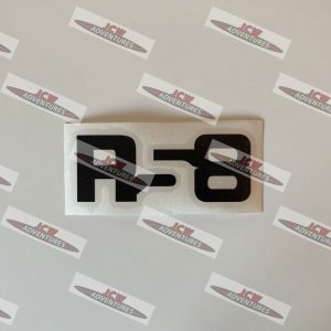 R58 Model Designation Black Vinyl Sticker - JCW Adventures ©
